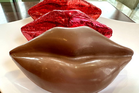Big chocolate lips provided by Romolo