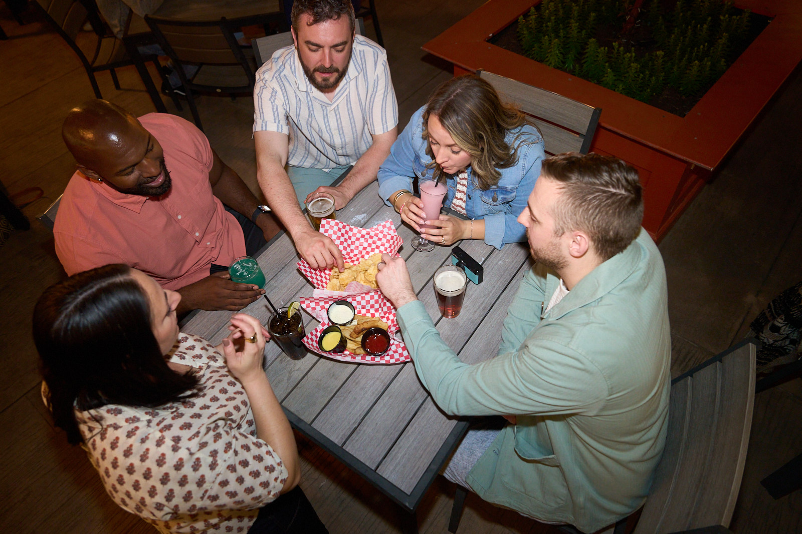 Olivers Beer Garden Summer 2025 Group