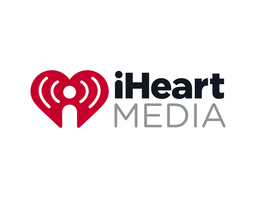 iHeartMedia Logo iHM Horizontal Stack Color
