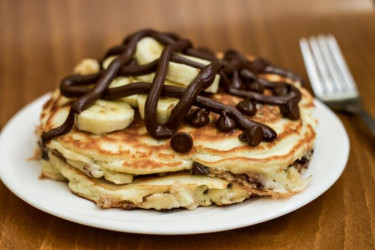 original breakfast place pancakes