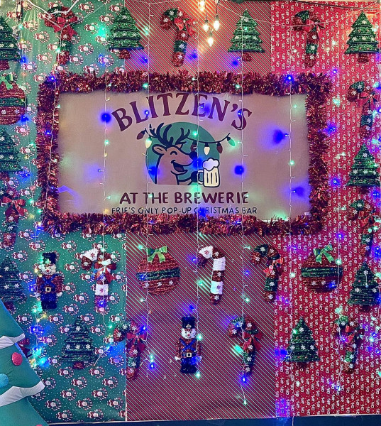 Blitzen's at The Brewerie: Erie's Only Pop Up Christmas Bar