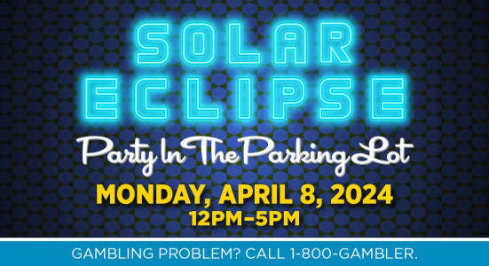 Solar Eclipse Party at Presque Isle Downs and Casino