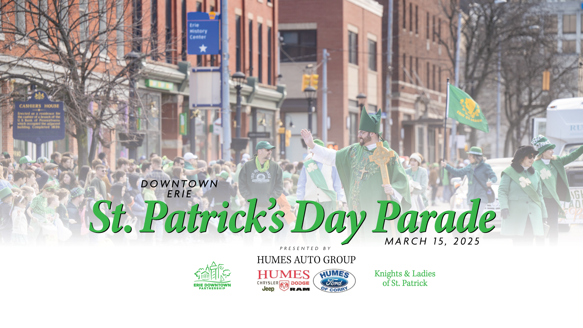 Downtown Erie St. Patrick's Day Parade