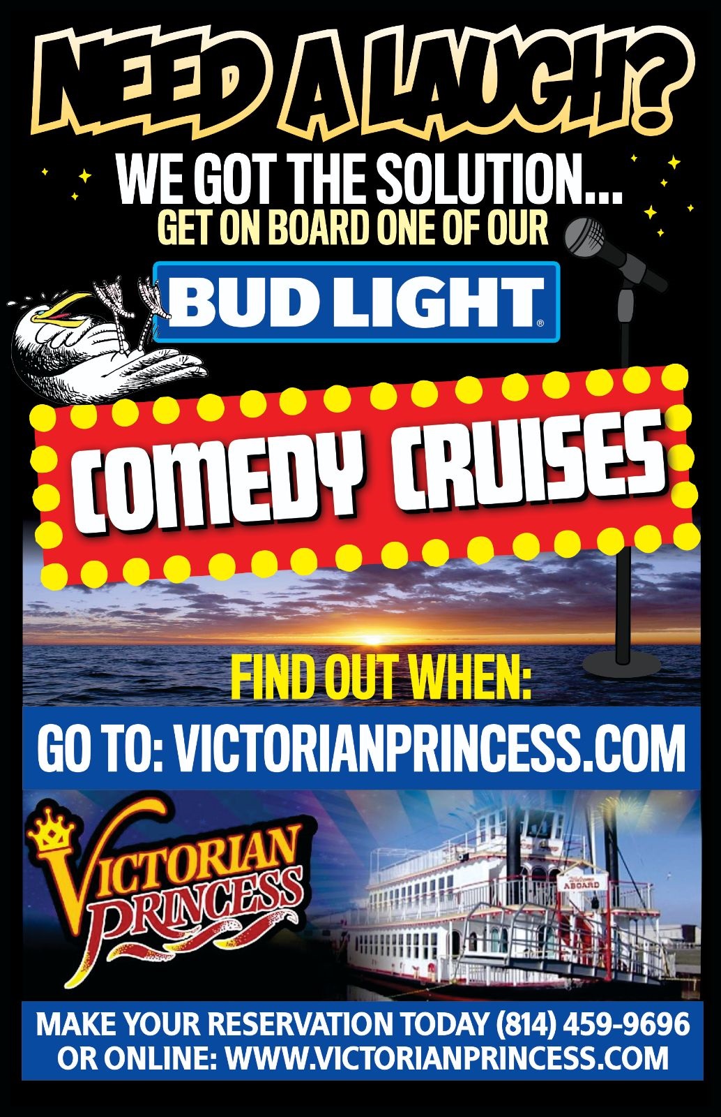 Comedy Cruise on the Victorian Princess