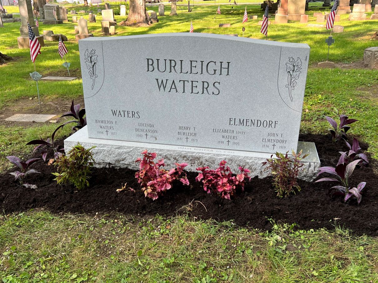 Harry T. Burleigh Family Monument Dedication