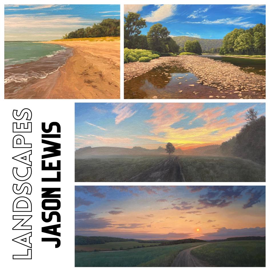 Artist/Opening Reception: Landscapes by Jason Lewis